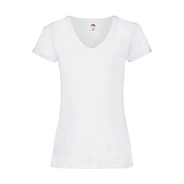 Fruit of the Loom | Damen-T-Shirt mit V-Ausschnitt